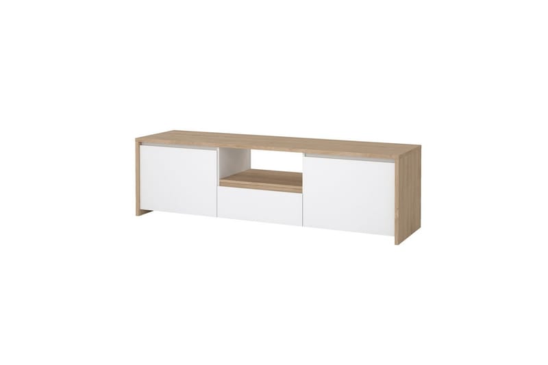 Varun Tv-stativ 51 cm - Vit/Rödfärgat trä - Möbler - Tv möbel & mediamöbel - Mediastativ & väggfäste