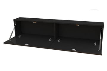 Vasil TV-möbelset 280x40x180 cm - Svart/Vit - Möbler - Tv möbel & mediamöbel - TV-möbelset