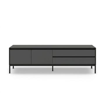 Velar TV-bänk 180x55x40 cm - Antracit/Wood Black/Svart - Möbler - Tv möbel & mediamöbel - TV bänk & mediabänk