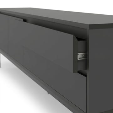 Velar TV-bänk 180x55x40 cm - Antracit/Wood Black/Svart - Möbler - Tv möbel & mediamöbel - TV bänk & mediabänk