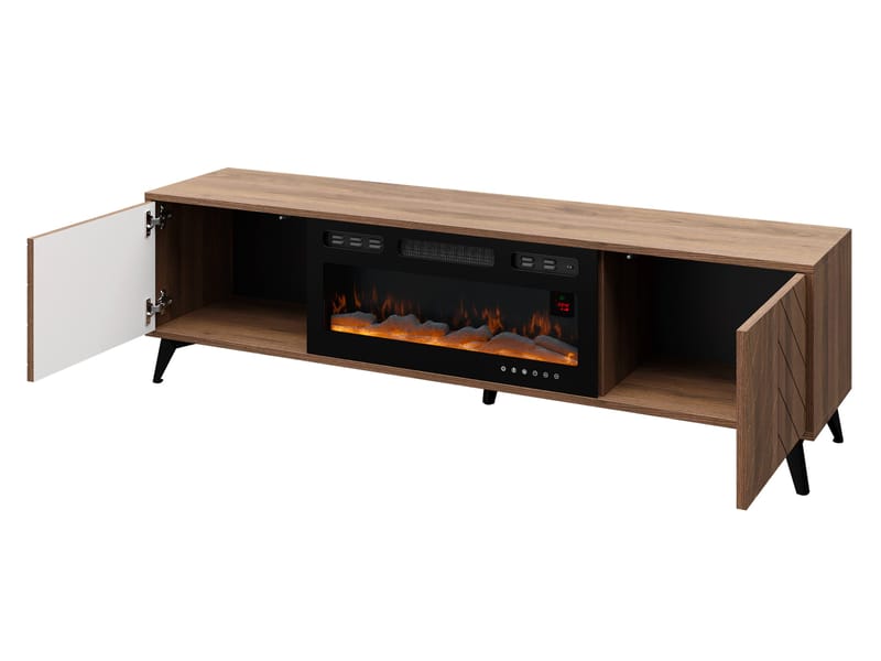 Vemdalen Tv-bänk 184 cm - brun - Möbler - Tv möbel & mediamöbel - TV bänk & mediabänk