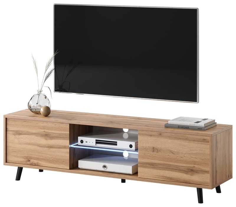 Vipan Tv-bänk 140 cm - Ek - Möbler - Tv möbel & mediamöbel - TV bänk & mediabänk
