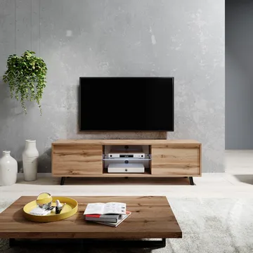 Vipan Tv-bänk 140 cm - Ek - Möbler - Tv möbel & mediamöbel - TV bänk & mediabänk