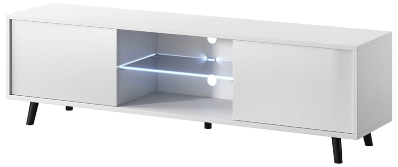 Vipan Tv-bänk 140 cm - Vit - Möbler - Tv möbel & mediamöbel - TV bänk & mediabänk