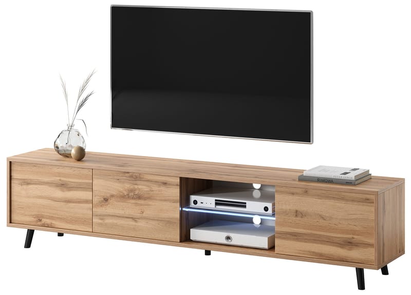 Vipan Tv-bänk 175 cm - Ek - Möbler - Tv möbel & mediamöbel - TV bänk & mediabänk