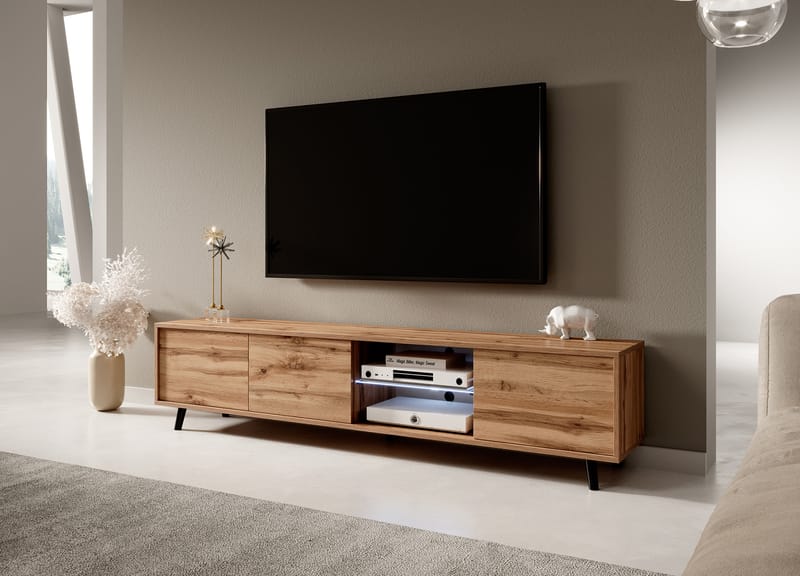Vipan Tv-bänk 175 cm - Ek - Möbler - Tv möbel & mediamöbel - TV bänk & mediabänk