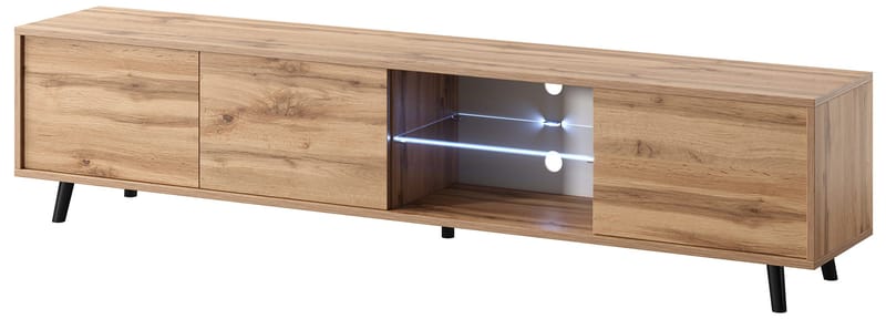 Vipan Tv-bänk 175 cm - Ek - Möbler - Tv möbel & mediamöbel - TV bänk & mediabänk