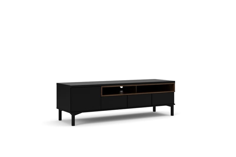 Virender Tv-stativ 48 cm - Svart/Natur - Möbler - Tv möbel & mediamöbel - Mediastativ & väggfäste