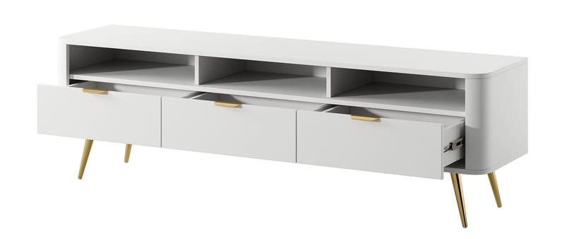 Walia Tv-bänk 162 cm - Vit - Möbler - Tv möbel & mediamöbel - TV bänk & mediabänk