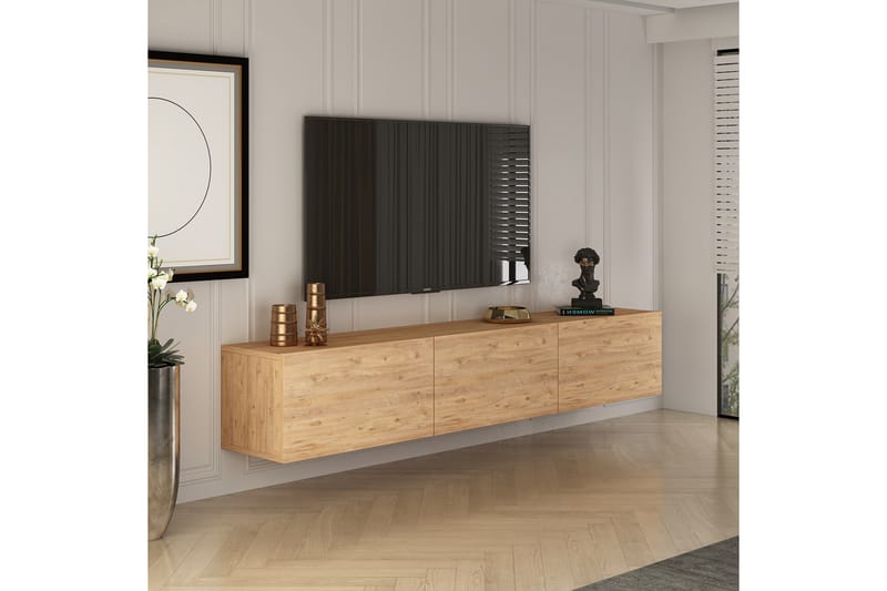 West Tv-bänk 150 cm - Brun - Möbler - Tv möbel & mediamöbel - TV bänk & mediabänk