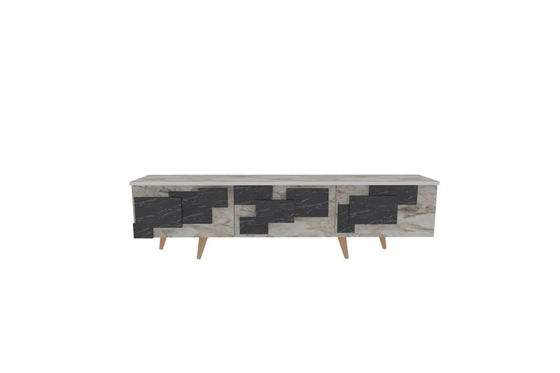 Xamira Tv-bänk 160 cm - Vit - Möbler - Tv möbel & mediamöbel - TV bänk & mediabänk