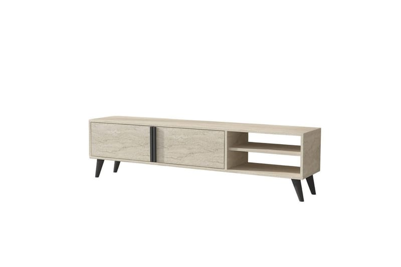 Ythmere Tv-bänk 160 cm - Taupe - Möbler - Tv möbel & mediamöbel - TV bänk & mediabänk