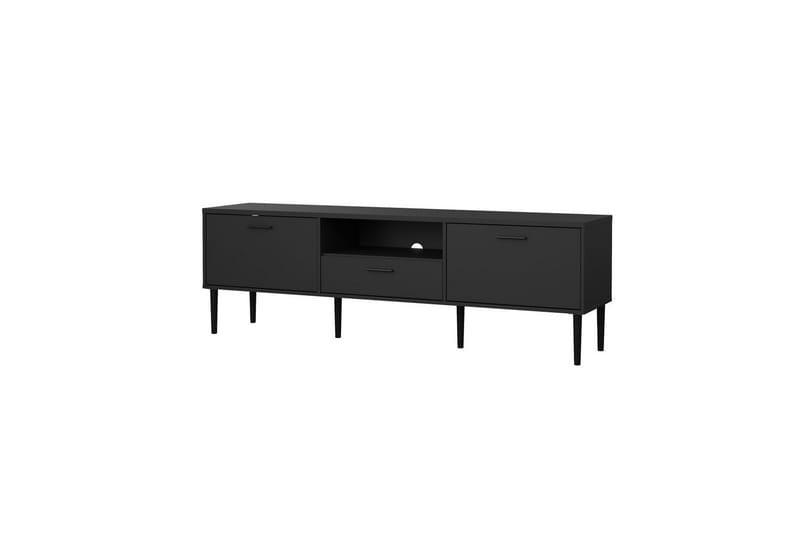 Yumi Tv-bänk 177 cm - Svart - Möbler - Tv möbel & mediamöbel - TV bänk & mediabänk