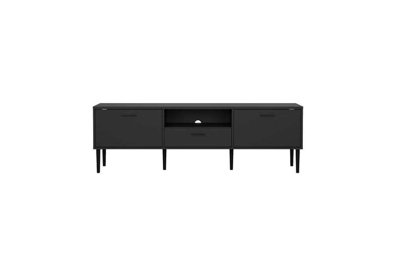 Yumi Tv-bänk 177 cm - Svart - Möbler - Tv möbel & mediamöbel - TV bänk & mediabänk