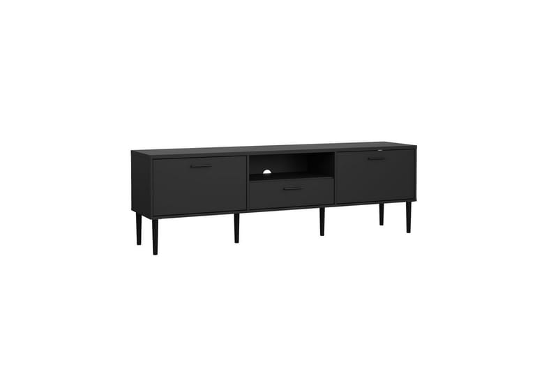 Yumi Tv-bänk 177 cm - Svart - Möbler - Tv möbel & mediamöbel - TV bänk & mediabänk
