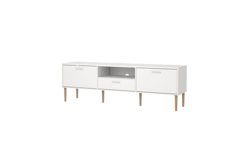 Yumi Tv-bänk 177 cm - Vit - Möbler - Tv möbel & mediamöbel - TV bänk & mediabänk
