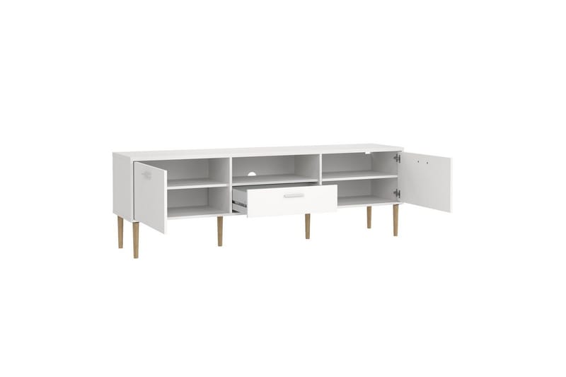 Yumi Tv-bänk 177 cm - Vit - Möbler - Tv möbel & mediamöbel - TV bänk & mediabänk