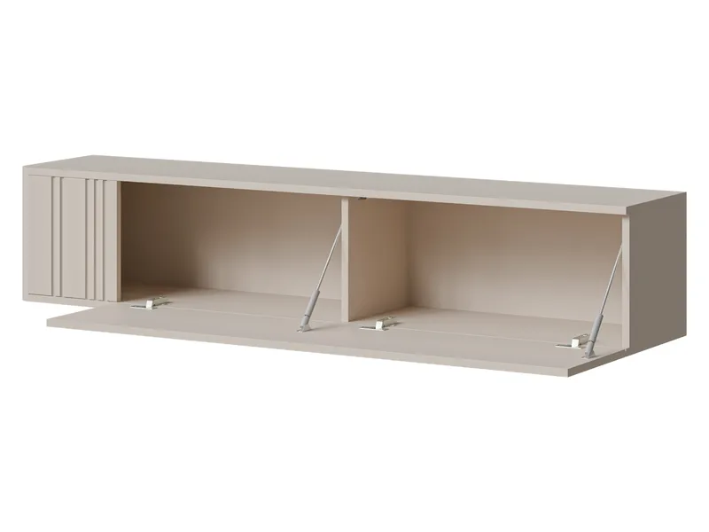 Zalricus TV-bänk 150x30 cm - Svart, valnöt - Möbler - Tv möbel & mediamöbel - TV skåp