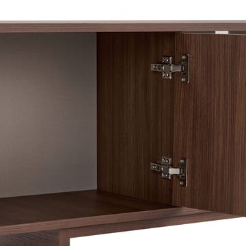 Zavio TV-bänk 180 cm med Förvaring, Trä- och Valnötsutseende - Brun - Möbler - Tv möbel & mediamöbel - TV bänk & mediabänk