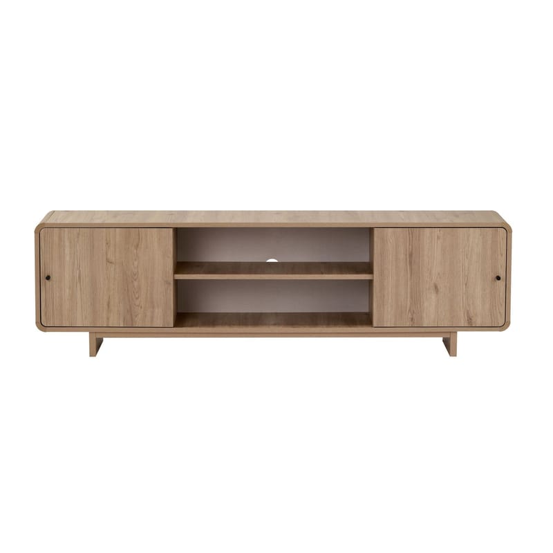 Zavio TV-bänk 180x52x34 cm - Ek - Möbler - Tv möbel & mediamöbel - TV bänk & mediabänk
