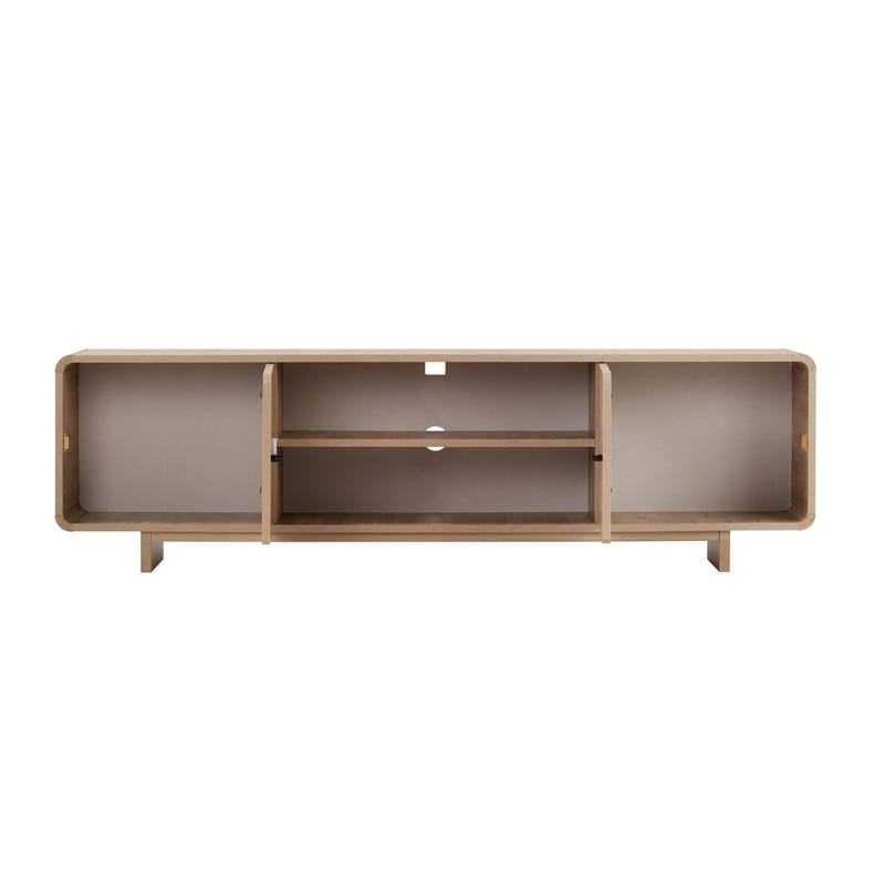 Zavio TV-bänk 180x52x34 cm - Ek - Möbler - Tv möbel & mediamöbel - TV bänk & mediabänk
