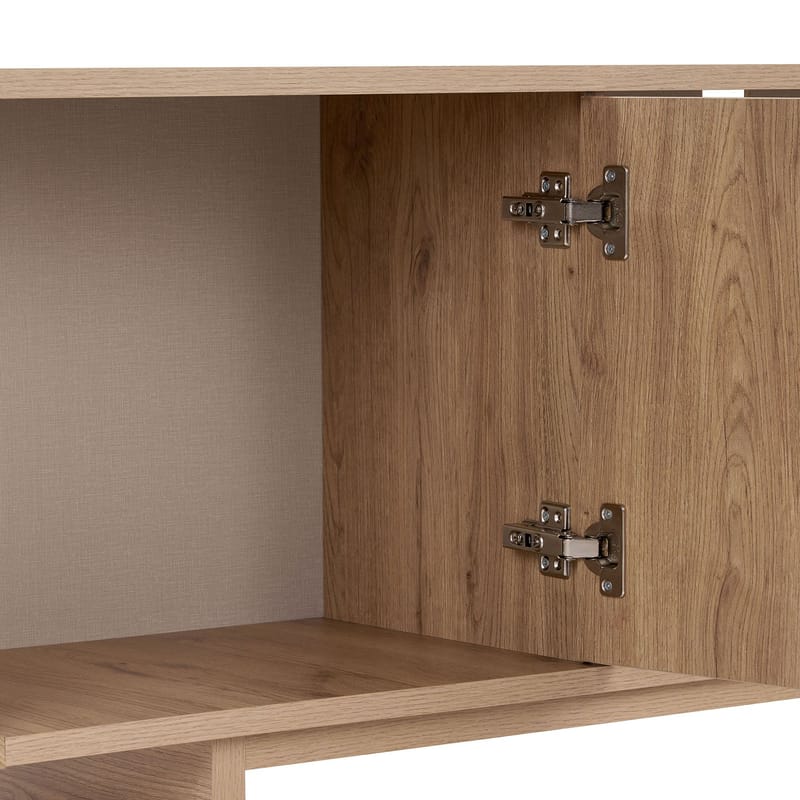 Zavio TV-bänk 180x52x34 cm - Ek - Möbler - Tv möbel & mediamöbel - TV bänk & mediabänk