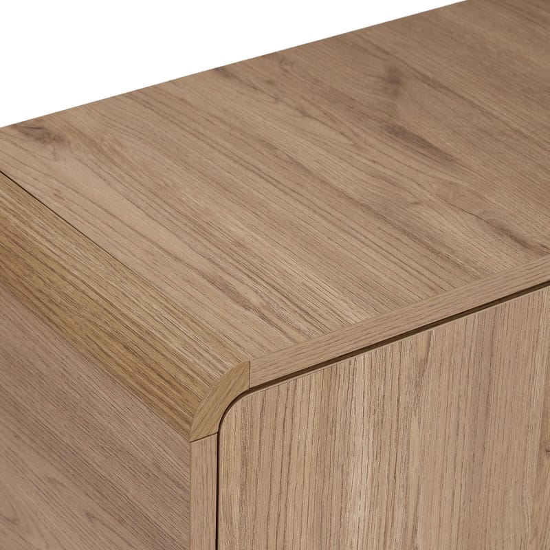Zavio TV-bänk 180x52x34 cm - Ek - Möbler - Tv möbel & mediamöbel - TV bänk & mediabänk