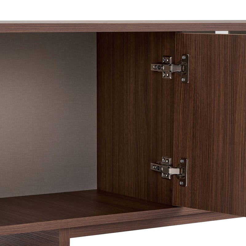 Zavio TV-bänk med Förvaring 180x52x34 cm - Valnöt - Möbler - Tv möbel & mediamöbel - TV bänk & mediabänk