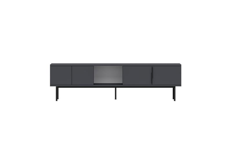 Zeiran Tv-bänk 180 cm - Antracit - Möbler - Tv möbel & mediamöbel - TV bänk & mediabänk