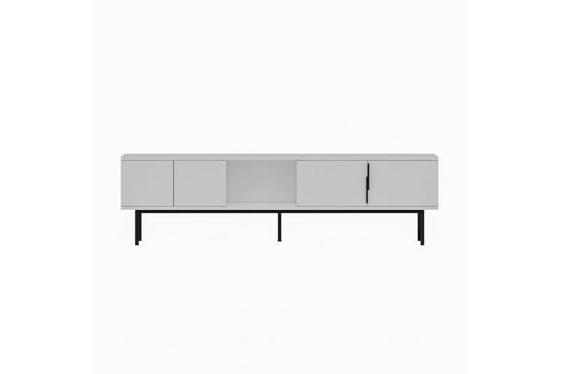 Zeiran Tv-bänk 180 cm - Vit - Möbler - Tv möbel & mediamöbel - TV bänk & mediabänk