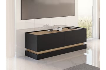Zelric Tv-bänk 150 cm - Svart - Möbler - Tv möbel & mediamöbel - TV bänk & mediabänk
