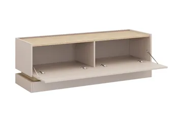 Zelric Tv-bänk 150 cm - Svart - Möbler - Tv möbel & mediamöbel - TV bänk & mediabänk