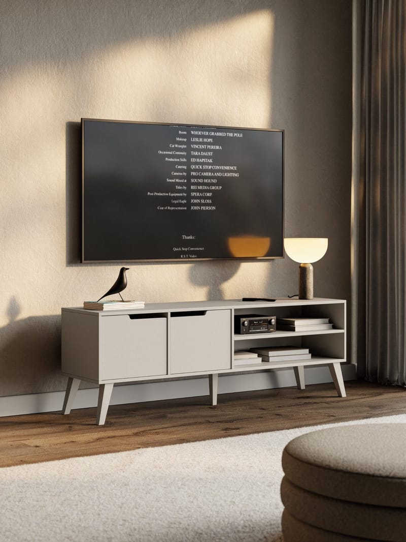 Zelto Tv-Bänk 160 cm - Kashmir - Möbler - Tv möbel & mediamöbel - TV bänk & mediabänk