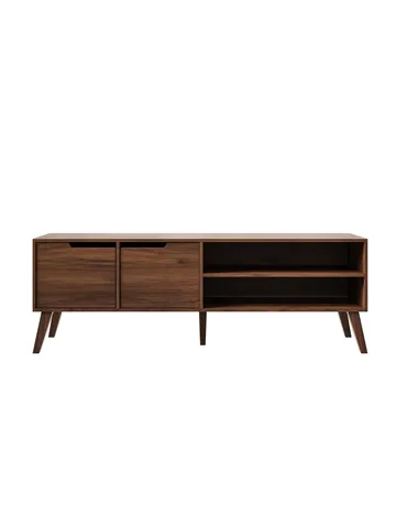 Zelto Tv-Bänk 160 cm - Warmia valnöt - Möbler - Tv möbel & mediamöbel - TV bänk & mediabänk