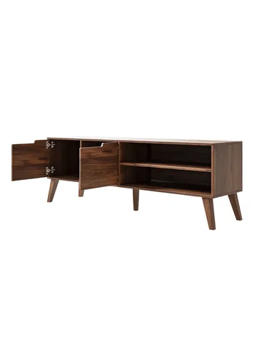 Zelto Tv-Bänk 160 cm - Warmia valnöt - Möbler - Tv möbel & mediamöbel - TV bänk & mediabänk