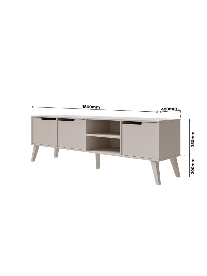 Zelto Tv-Bänk 180 cm - Kashmir - Möbler - Tv möbel & mediamöbel - TV bänk & mediabänk