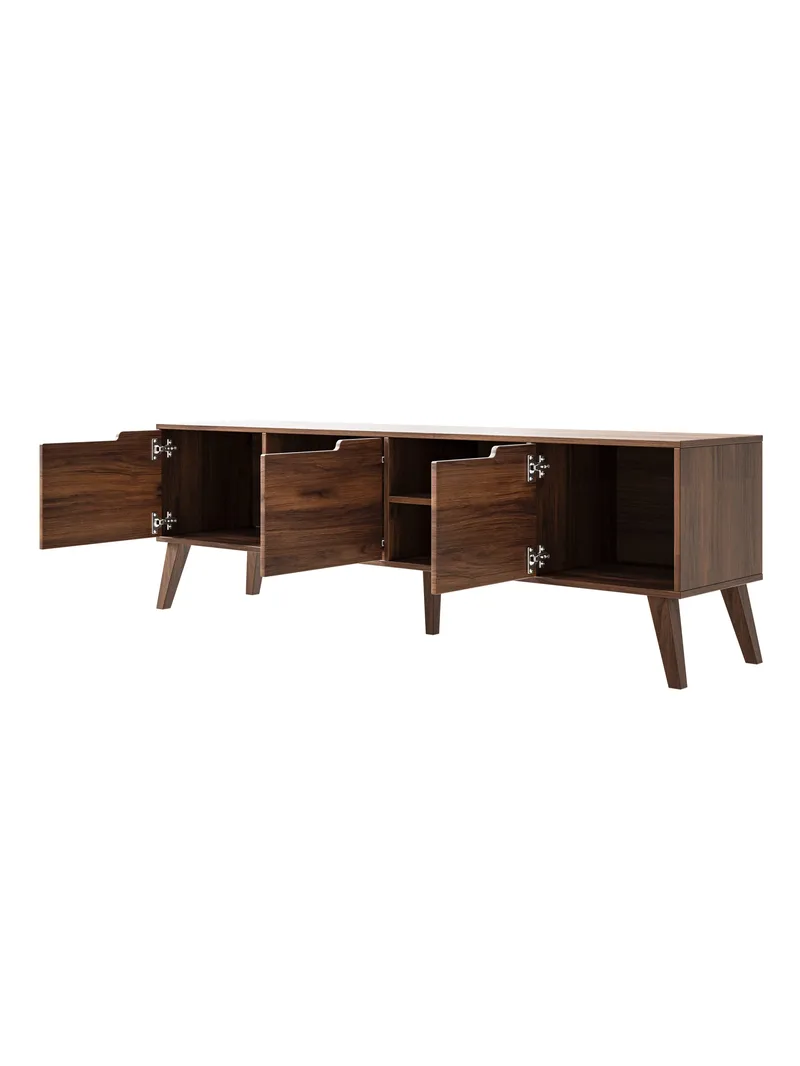 Zelto Tv-Bänk 180 cm - Warmia valnöt - Möbler - Tv möbel & mediamöbel - TV bänk & mediabänk