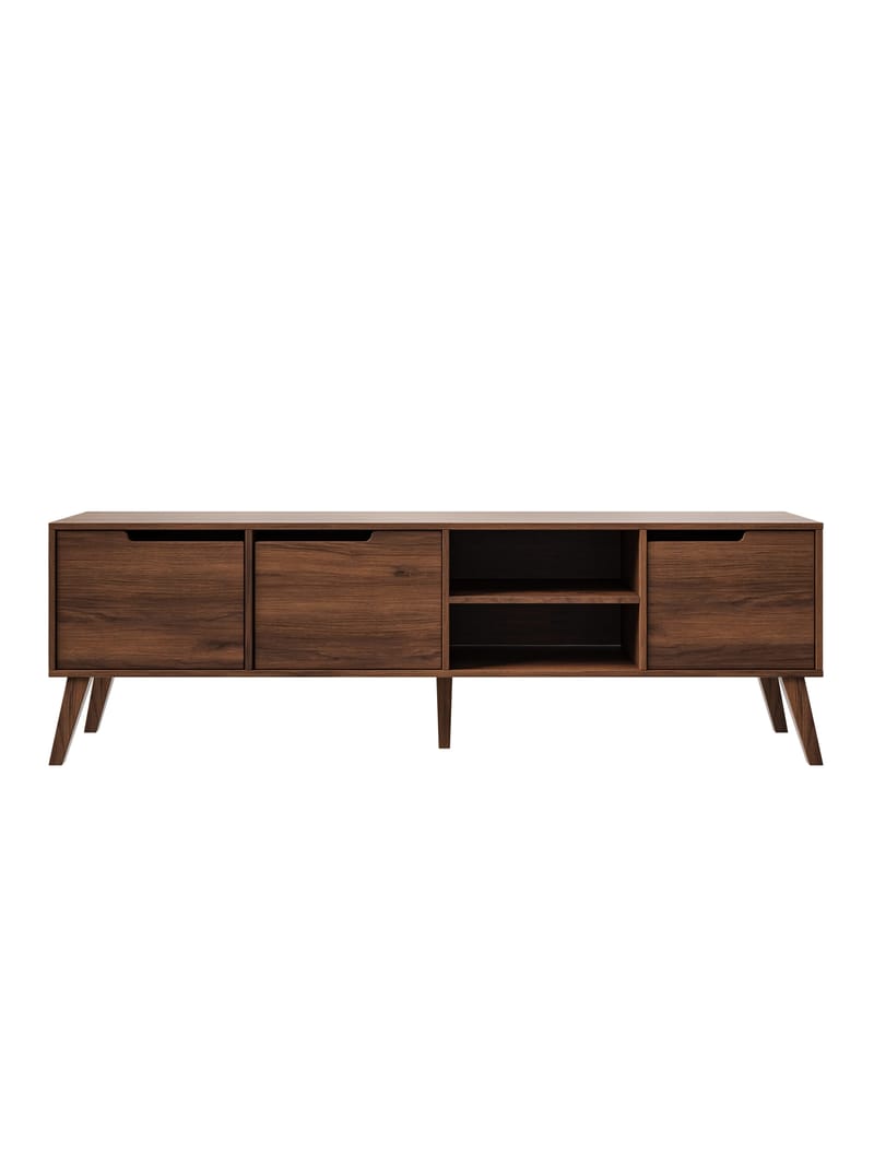 Zelto Tv-Bänk 180 cm - Warmia valnöt - Möbler - Tv möbel & mediamöbel - TV bänk & mediabänk