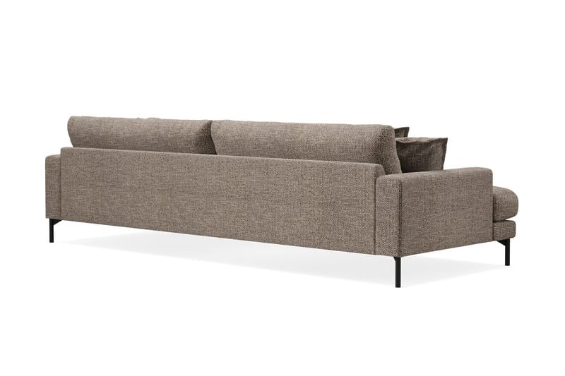 Menard Premium 5-sits Djup Soffa i Chenille - Brun - Möbler - Soffa