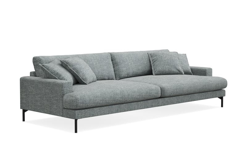 Menard Premium 5-sits Djup Soffa i Chenille - Grå/Blå - Möbler - Soffa
