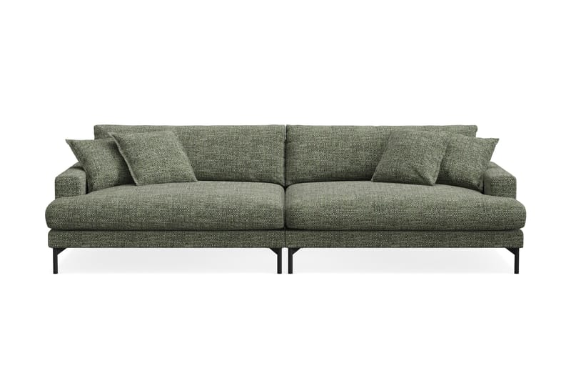 Menard Premium 5-sits Djup Soffa i Chenille - Grön - Möbler - Soffa