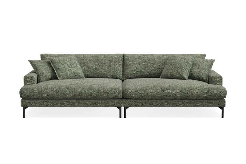 Menard Premium 5-sits Djup Soffa i Chenille, Grön