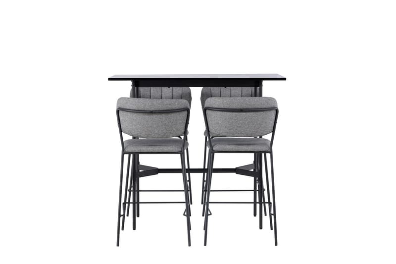 Rax Barbord 60 cm med 4 Bell Matstol Grå - Möbler - Bord & matgrupper