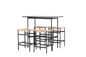 Rax Barbord 60 cm med 4 Patsy Matstol - Möbler - Bord & matgrupper