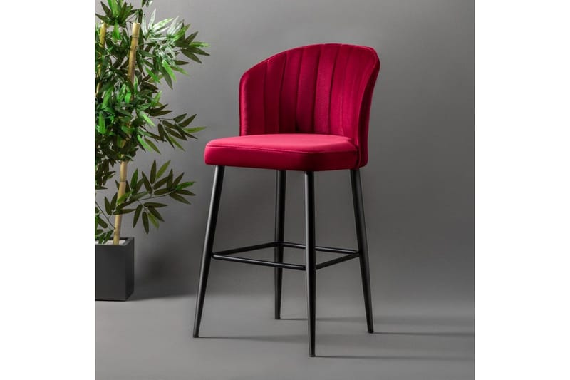 Rubi Bargrupp 52 cm - Röd/Svart - Möbler - Bord & matgrupper