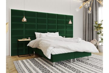 Adeliza Kontinentalsäng 140x200 cm - Grön - Möbler - Säng - Komplett sängpaket