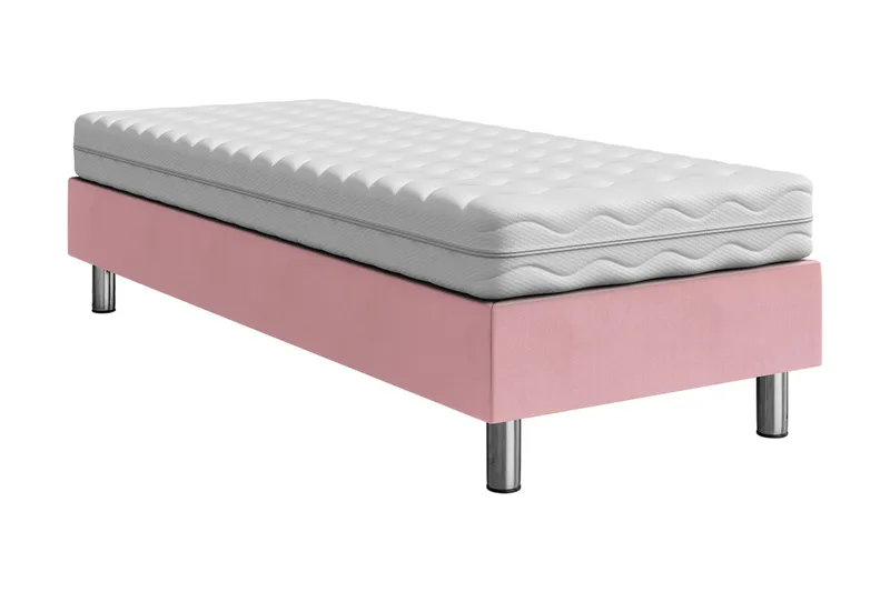 Adeliza Kontinentalsäng 90x200 cm, Rosa