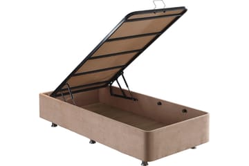 Adilen Kontinentalsäng 90x200 cm - Ljusbrun - Möbler - Säng - Komplett sängpaket