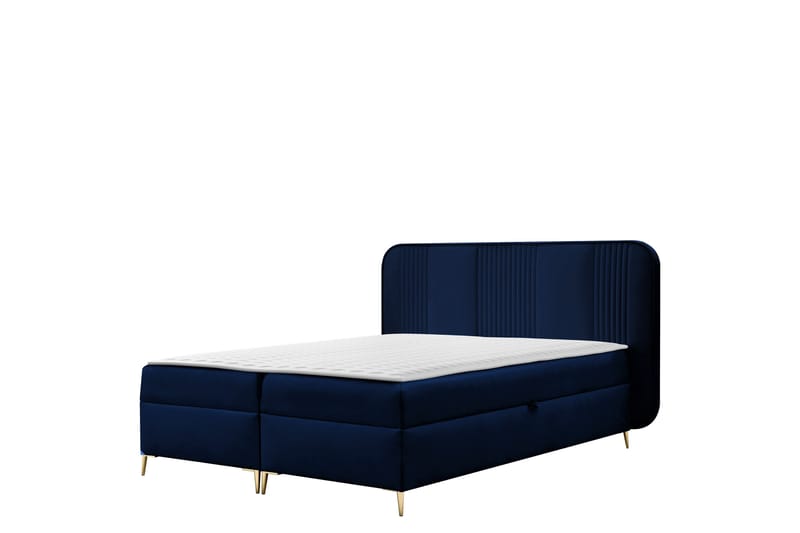 Alani Sängpaket Kontinentalsäng 120x200 cm - Blå - Möbler - Säng - Komplett sängpaket