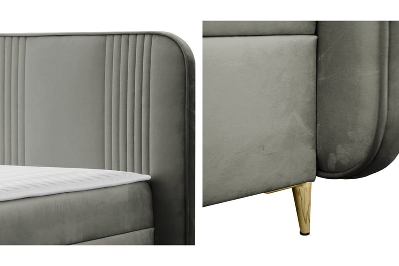 Alani Sängpaket Kontinentalsäng 120x200 cm - Grön - Möbler - Säng - Komplett sängpaket